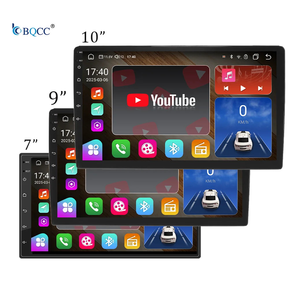 Autoradio Android 2DIN CarPlay GPS + Caméra